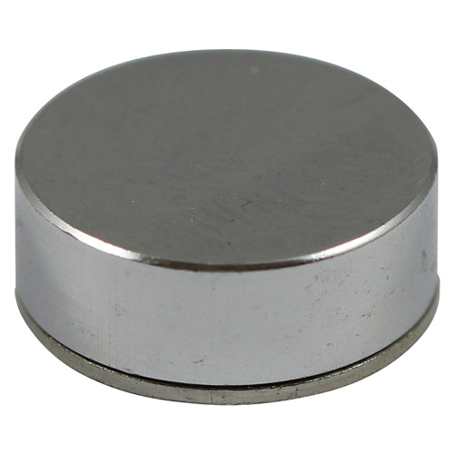 This is an image showing TIMCO Threaded Screw Caps - Solid Brass - Polished Chrome - 18mm - 4 Pieces TIMpac available from T.H Wiggans Ironmongery in Kendal, quick delivery at discounted prices.