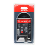 This is an image showing TIMCO Utility Knife Blades - 60 x 19 x 0.6 - 100 Pieces Blister Pack available from T.H Wiggans Ironmongery in Kendal, quick delivery at discounted prices.