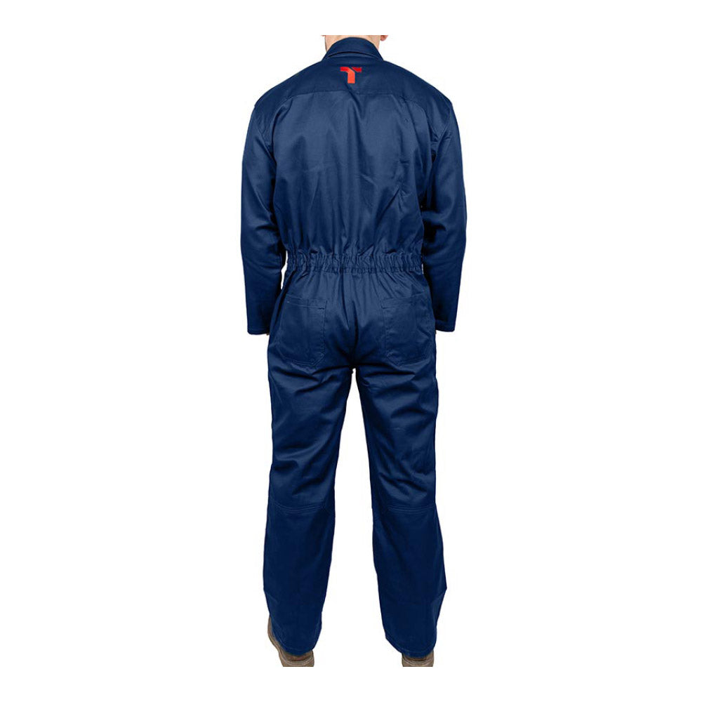This is an image showing TIMCO Workman Overall - Maritime Blue - Large 46 - 1 Each Bag available from T.H Wiggans Ironmongery in Kendal, quick delivery at discounted prices.