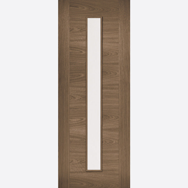 This is an image showing LPD - Sofia 1L Pre-Finished Walut Doors 686 x 1981 available from T.H Wiggans Ironmongery in Kendal, quick delivery at discounted prices.