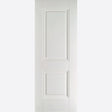 This is an image showing LPD - Arnhem Primed Plus White Doors 610 x 1981 available from T.H Wiggans Ironmongery in Kendal, quick delivery at discounted prices.
