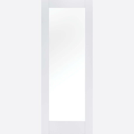 This is an image showing LPD - Pattern 10 1L Primed White Doors 726 x 2040 available from T.H Wiggans Ironmongery in Kendal, quick delivery at discounted prices.