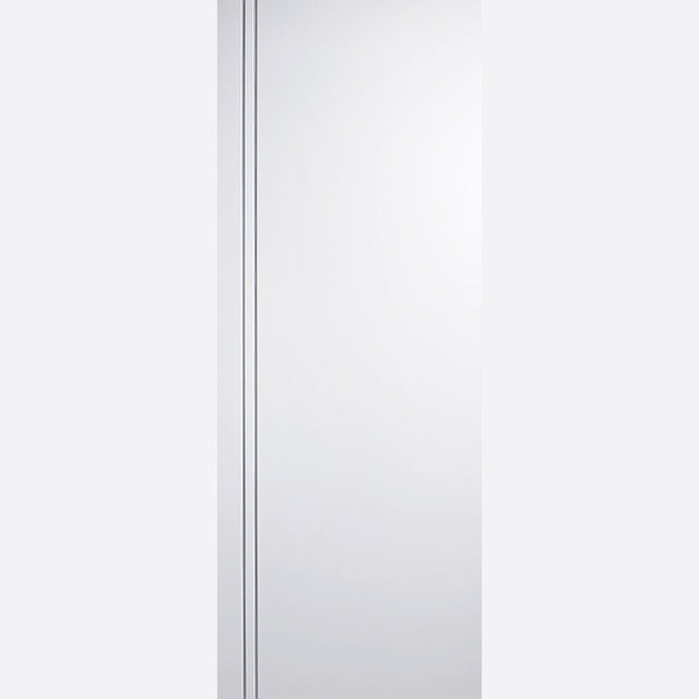 This is an image showing LPD - Sierra Blanco Pre-Finished White Doors 610 x 1981 available from T.H Wiggans Ironmongery in Kendal, quick delivery at discounted prices.