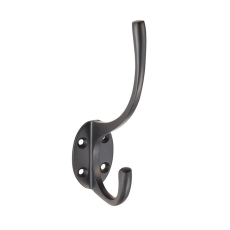 This is an image of a Carlisle Brass - Hat and Coat Hook - Matt Black that is availble to order from T.H Wiggans Architectural Ironmongery in Kendal in Kendal.