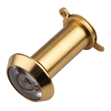 This is an image of Carlisle Brass - Door Viewer - Polished Brass available to order from T.H Wiggans Architectural Ironmongery in Kendal, quick delivery and discounted prices.