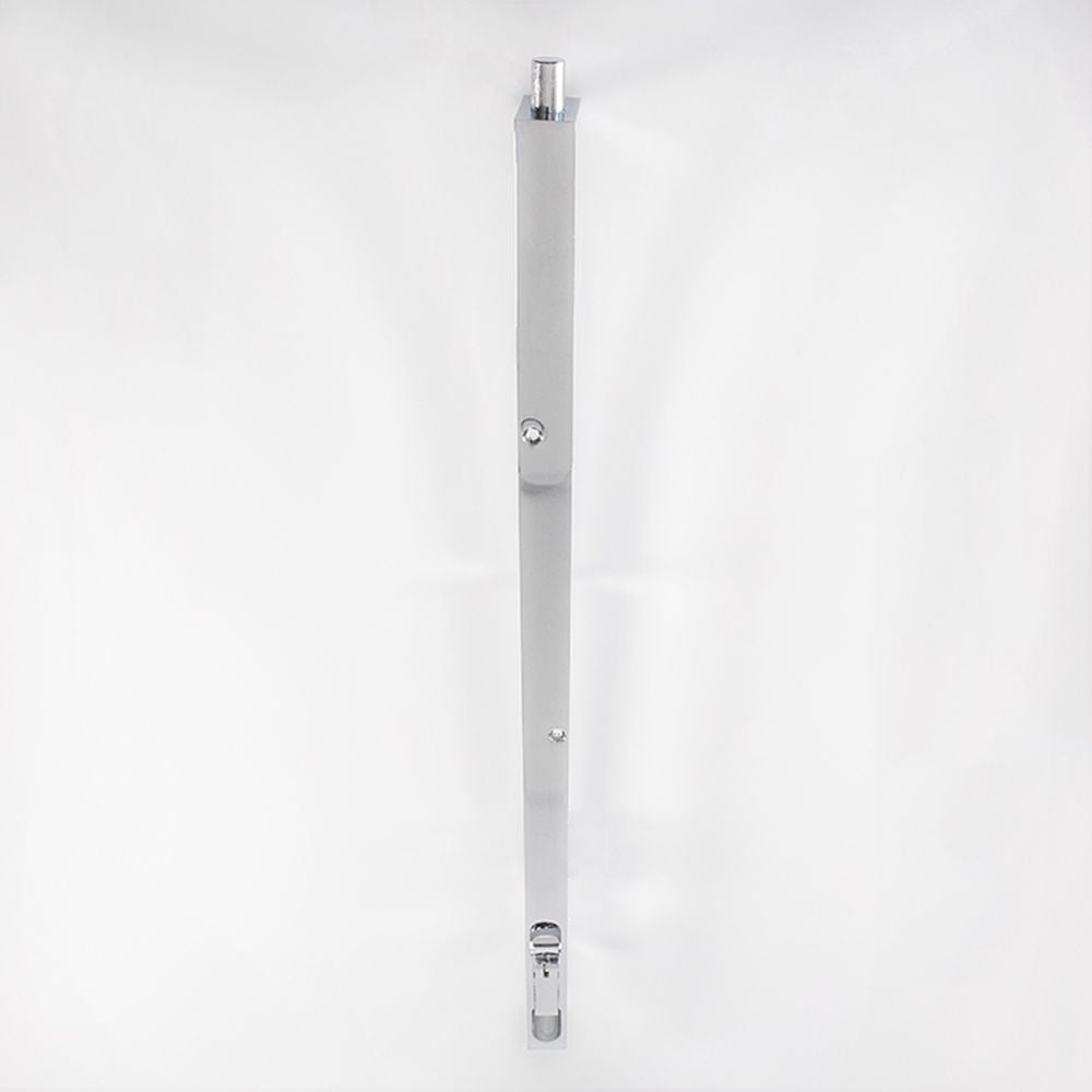 This is an image of a Carlisle Brass - Lever Action Flush Bolt 457mm - Polished Chrome that is availble to order from T.H Wiggans Architectural Ironmongery in Kendal in Kendal.