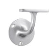 This is an image of a Carlisle Brass - Lightweight Handrail Bracket - Satin Chrome that is availble to order from T.H Wiggans Architectural Ironmongery in Kendal in Kendal.