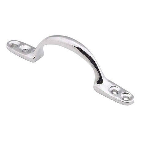 This is an image of a Carlisle Brass - Sash Handle - Polished Chrome that is availble to order from T.H Wiggans Architectural Ironmongery in Kendal in Kendal.