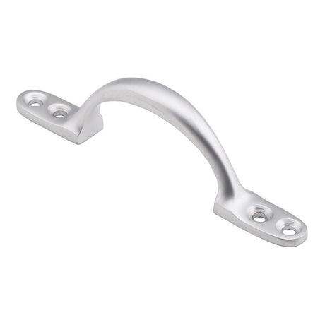 This is an image of a Carlisle Brass - Sash Handle - Satin Chrome that is availble to order from T.H Wiggans Architectural Ironmongery in Kendal in Kendal.