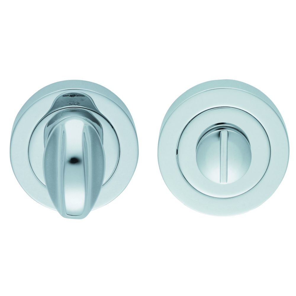 This is an image of Manital - Standard Turn and Release - Polished Chrome available to order from T.H Wiggans Architectural Ironmongery in Kendal, quick delivery and discounted prices.