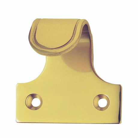 This is an image of a Carlisle Brass - Architectural Sash Lift - Polished Brass that is availble to order from T.H Wiggans Architectural Ironmongery in Kendal in Kendal.