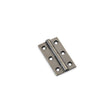 This is an image showing Alexander & Wilks Heavy Pattern Solid Brass Cabinet Butt Hinge - Pewter - 2" aw050-ch-pwt available to order from T.H Wiggans Ironmongery in Kendal, quick delivery and discounted prices.