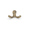 This is an image showing Alexander & Wilks Victorian Double Robe Hook - Antique Brass aw773ab available to order from T.H Wiggans Ironmongery in Kendal, quick delivery and discounted prices.