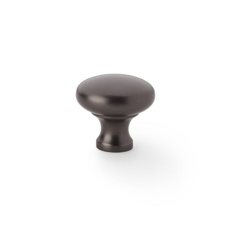 This is an image showing Alexander & Wilks Wade Round Cupboard Knob - Dark Bronze - 32mm aw836-32-dbz available to order from T.H Wiggans Ironmongery in Kendal, quick delivery and discounted prices.