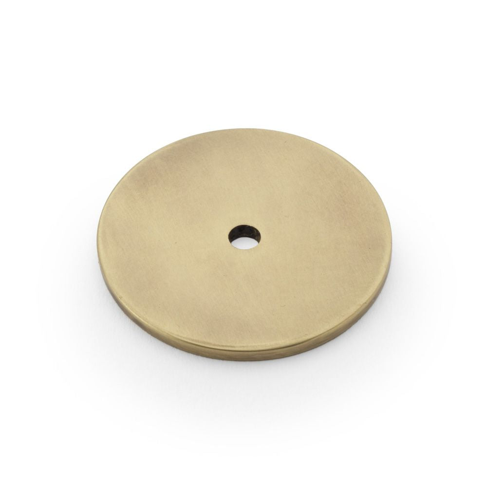 This is an image showing Alexander & Wilks Circular Backplate - Antique Bronze - Diameter 40mm aw895-40-abz available to order from T.H Wiggans Ironmongery in Kendal, quick delivery and discounted prices.