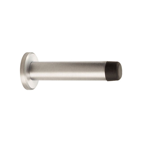 This is an image of Carlisle Brass - Door Stop - Cylinder - Satin Chrome available to order from T.H Wiggans Architectural Ironmongery in Kendal, quick delivery and discounted prices.