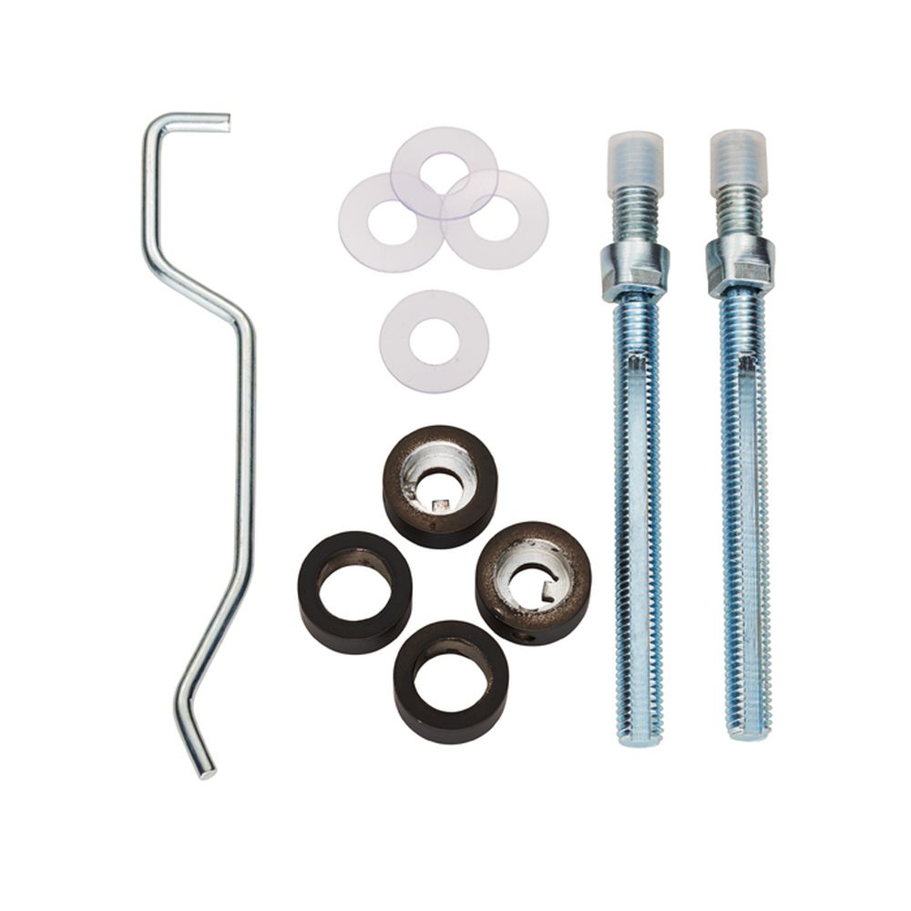 This is an image of Eurospec - Back To Back Fixing Pack - Matt Black available to order from T.H Wiggans Architectural Ironmongery in Kendal, quick delivery and discounted prices.