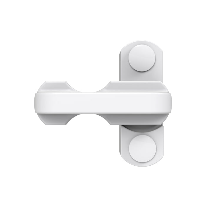 This is an image of a Mila - Security Sash Block 2 Pack White bx0617202 that is availble to order from T.H Wiggans Ironmongery in Kendal.