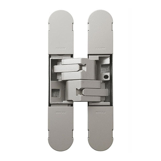This is an image of a Eurospec - 75mm Ceam 3D Concealed Hinge 1129 - Champagne that is availble to order from T.H Wiggans Architectural Ironmongery in in Kendal.