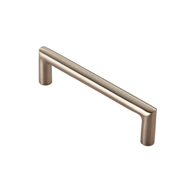 This is an image of a Eurospec - Stainless Steel Solid Mitred Pull Handle - Satin Stainless Steel that is availble to order from T.H Wiggans Architectural Ironmongery in Kendal in Kendal.