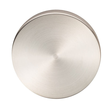 This is an image of Eurospec - Blank Escutcheon - Satin Stainless Steel available to order from T.H Wiggans Architectural Ironmongery in Kendal, quick delivery and discounted prices.