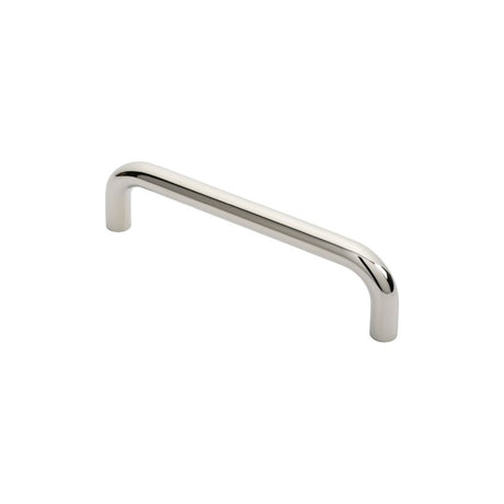 This is an image of Eurospec - 19mm D Pull Handle - Bright Stainless Steel available to order from T.H Wiggans Architectural Ironmongery in Kendal, quick delivery and discounted prices.