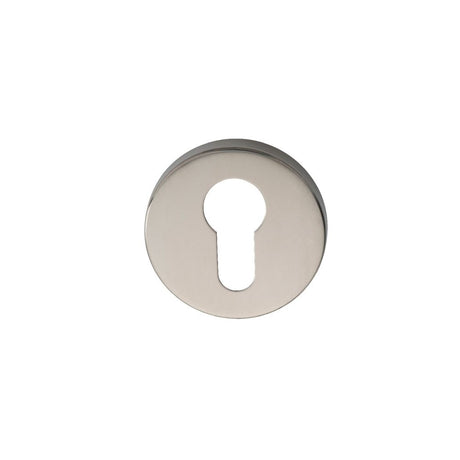 This is an image of Eurospec - Euro Escutcheon - Bright Stainless Steel available to order from T.H Wiggans Architectural Ironmongery in Kendal, quick delivery and discounted prices.