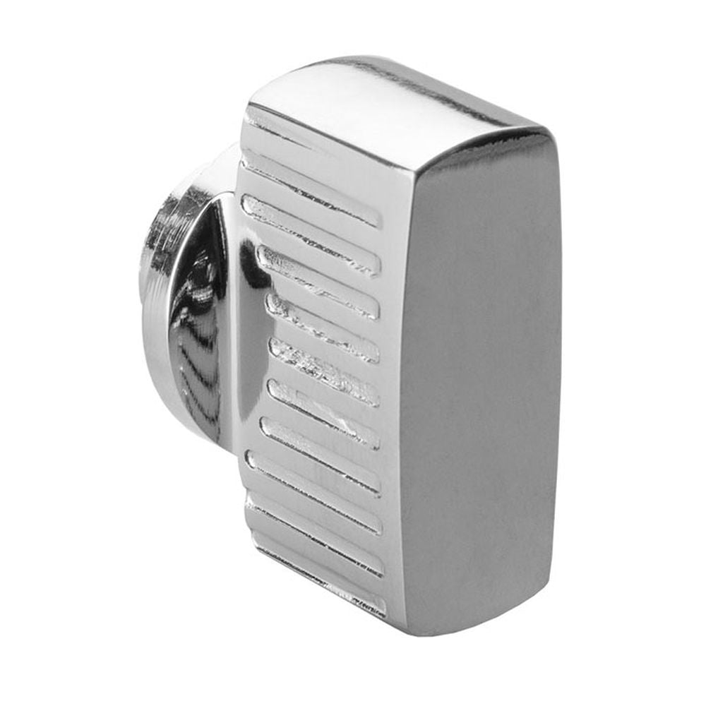 This is an image of a Eurospec - Large Thumbturn with grip to suit Cylinder - Polished Chrome that is availble to order from T.H Wiggans Architectural Ironmongery in Kendal.