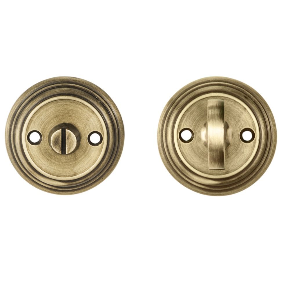 This is an image of Carlisle Brass - Delamain Large Turn and Release - Florentine Bronze available to order from T.H Wiggans Architectural Ironmongery in Kendal, quick delivery and discounted prices.