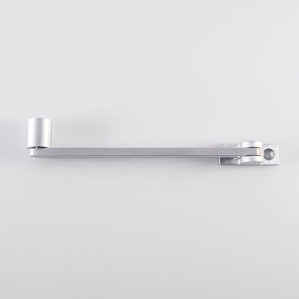 This is an image of a Carlisle Brass - Roller Arm Stay - Satin Chrome that is availble to order from T.H Wiggans Architectural Ironmongery in Kendal in Kendal.