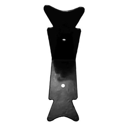 This is an image of Spira Brass - Bat Iron Corner Black  available to order from T.H Wiggans Architectural Ironmongery in Kendal, quick delivery and discounted prices.