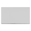 This is an image showing Eurolite Concealed 3mm Double Blank - Polished Chrome (With White Trim) ecpc2b available to order from T.H. Wiggans Ironmongery in Kendal, quick delivery and discounted prices.