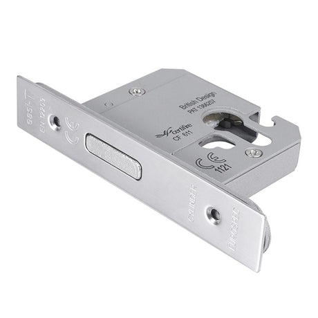 This is an image of a Eurospec - Euro Profile High Security Cylinder Deadlock (replacement lock case o that is availble to order from T.H Wiggans Architectural Ironmongery in Kendal.