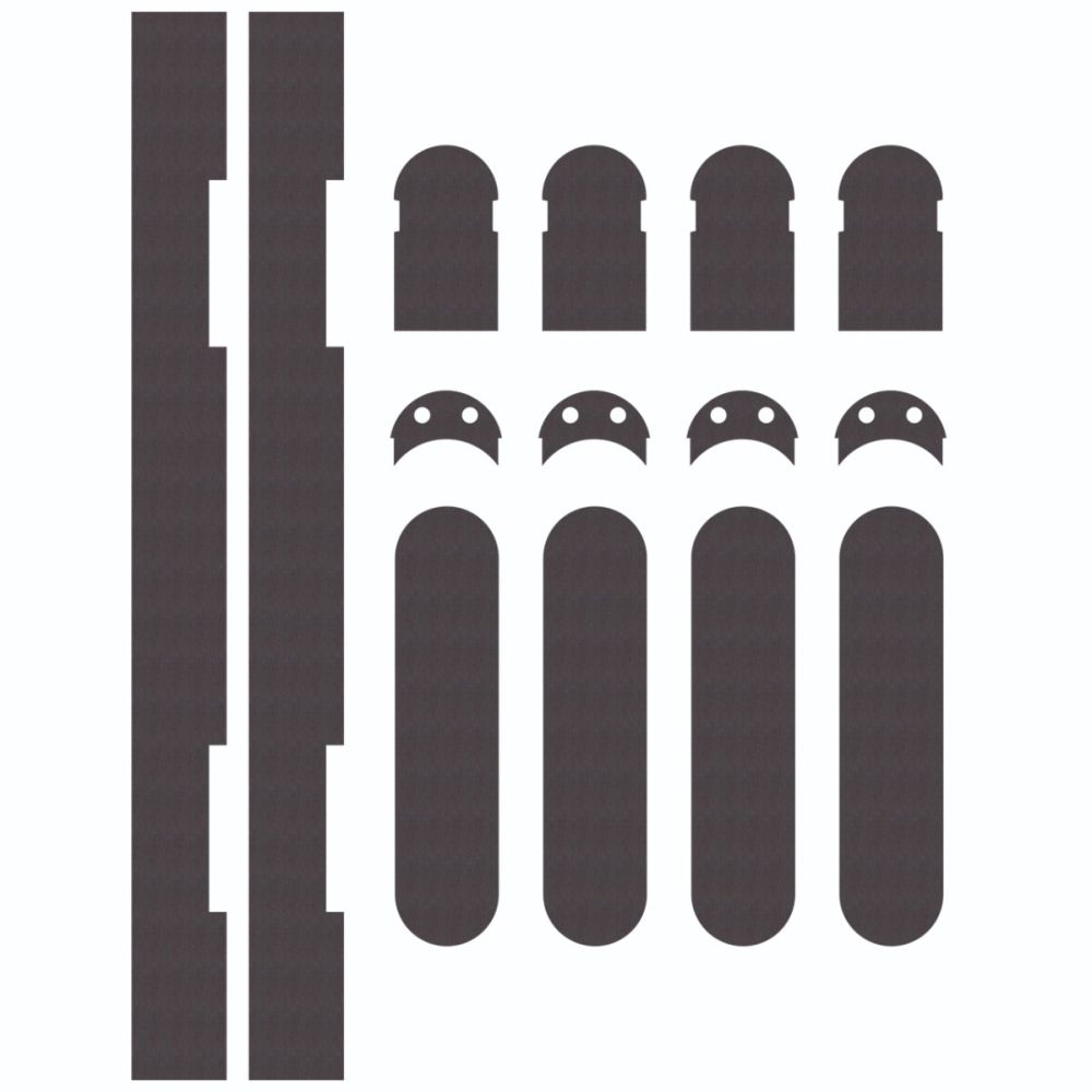 This is an image of a Eurospec - CI001131 Concealed Hinge Intumescent Fire Pack that is availble to order from T.H Wiggans Architectural Ironmongery in Kendal in Kendal.