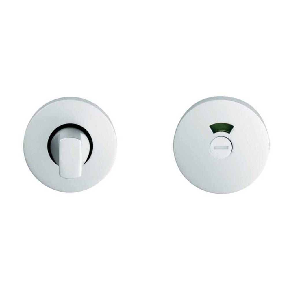 This is an image of Eurospec - Aluminium Thumbturn and Release - Satin Anodised Aluminium available to order from T.H Wiggans Architectural Ironmongery in Kendal, quick delivery and discounted prices.