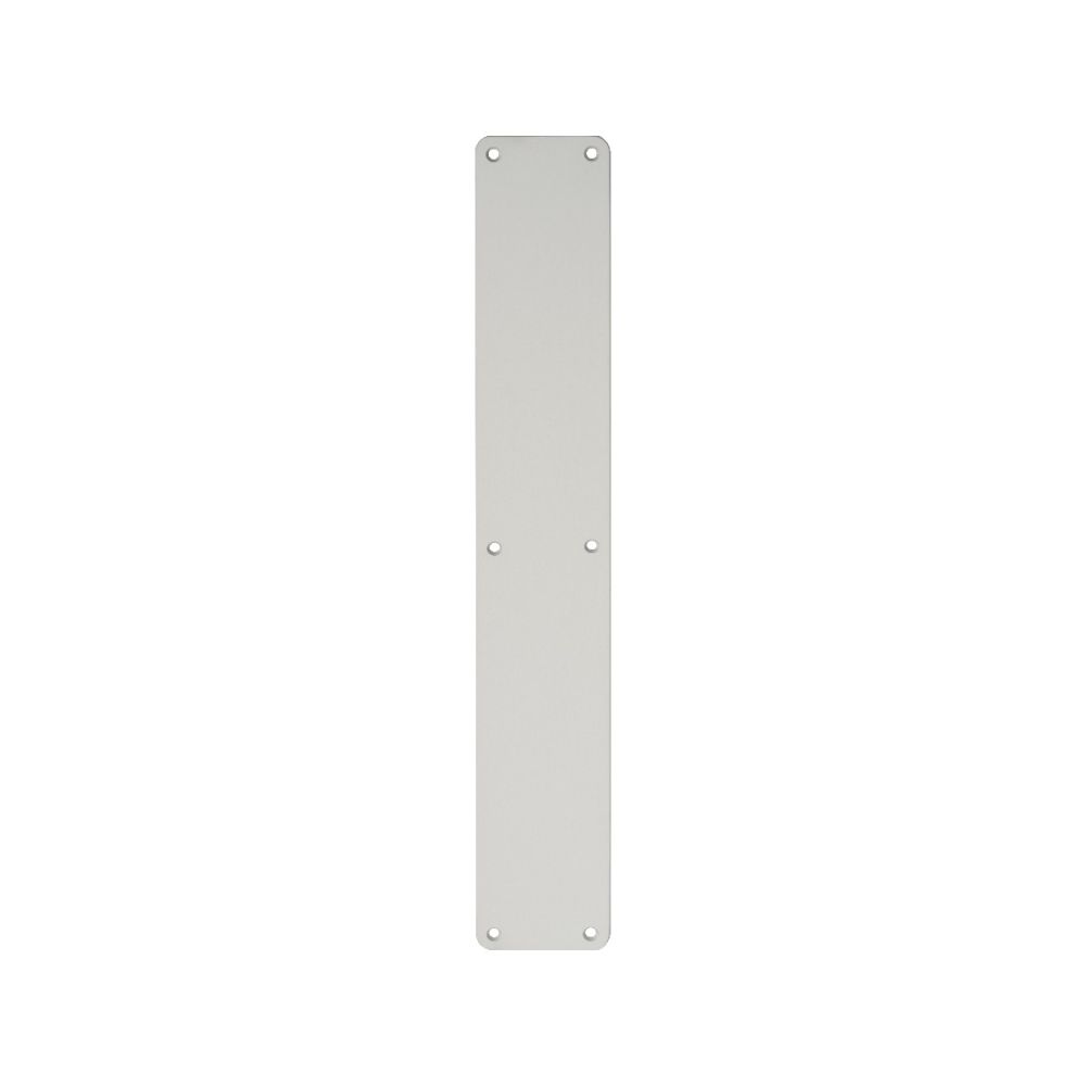 This is an image of Eurospec - Plain Finger Plate 500 x 75mm - SAA available to order from T.H Wiggans Architectural Ironmongery in Kendal, quick delivery and discounted prices.