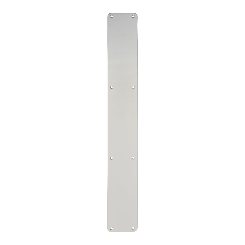 This is an image of Eurospec - Plain Finger Plate 650 x 75mm - SAA available to order from T.H Wiggans Architectural Ironmongery in Kendal, quick delivery and discounted prices.