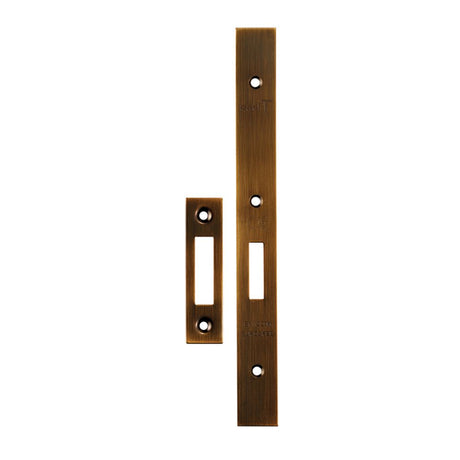 This is an image of a Eurospec - Din Deadlock Forend & Strike Pack that is availble to order from T.H Wiggans Architectural Ironmongery in Kendal.