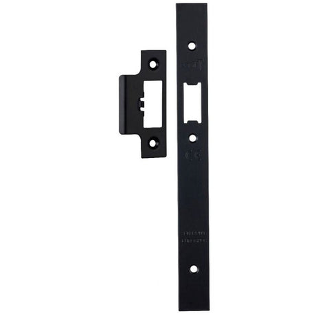 This is an image of a Eurospec - Din Latch Forend & Strike Pack that is availble to order from T.H Wiggans Architectural Ironmongery in Kendal.