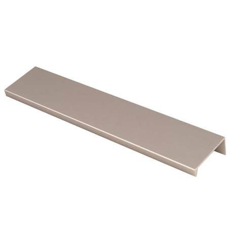 This is an image of a Carlisle Brass - Squared Edge Pull 200mm - Satin Nickel that is availble to order from T.H Wiggans Architectural Ironmongery in Kendal in Kendal.