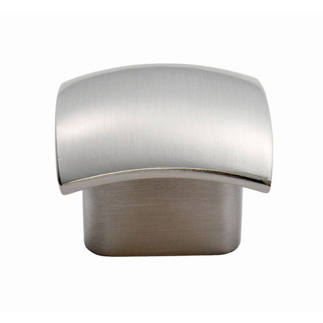 This is an image of a FTD - Helio Knob - Satin Nickel that is availble to order from T.H Wiggans Architectural Ironmongery in Kendal in Kendal.