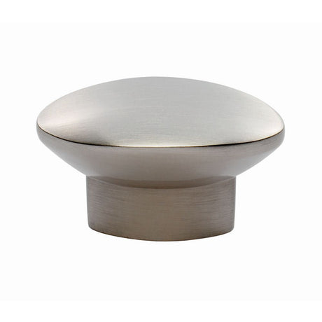 This is an image of a FTD - Elias Knob - Satin Nickel that is availble to order from T.H Wiggans Architectural Ironmongery in Kendal in Kendal.