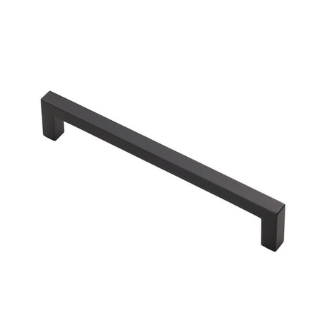 This is an image of a FTD - Block Handle - Matt Black that is availble to order from T.H Wiggans Architectural Ironmongery in Kendal in Kendal.