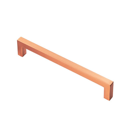 This is an image of a FTD - Block Handle - Satin Copper that is availble to order from T.H Wiggans Architectural Ironmongery in Kendal in Kendal.