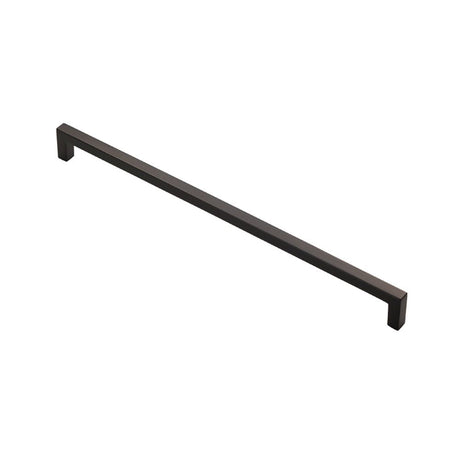 This is an image of a FTD - Block Handle - Matt Black that is availble to order from T.H Wiggans Architectural Ironmongery in Kendal in Kendal.