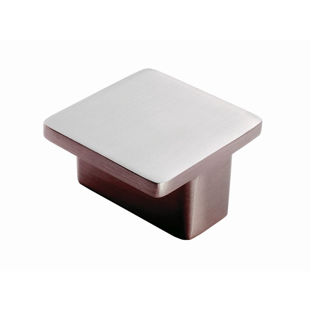 This is an image of a FTD - Marin Knob - Satin Nickel that is availble to order from T.H Wiggans Architectural Ironmongery in Kendal in Kendal.