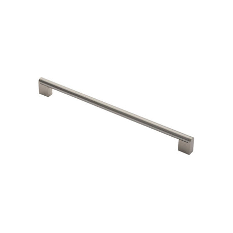 This is an image of a FTD - Bar Handle 320mm - Satin Nickel/Stainless Steel that is availble to order from T.H Wiggans Architectural Ironmongery in Kendal in Kendal.