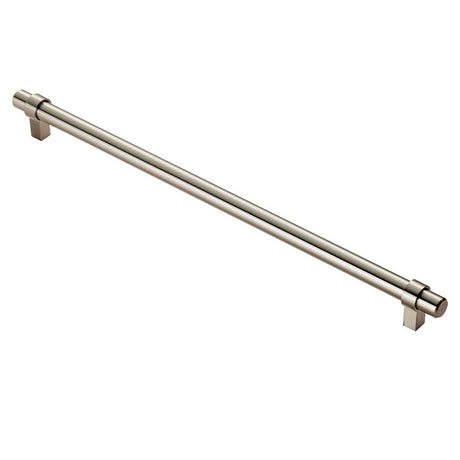 This is an image of a FTD - Rail Handle 320mm - Satin Nickel that is availble to order from T.H Wiggans Architectural Ironmongery in Kendal in Kendal.