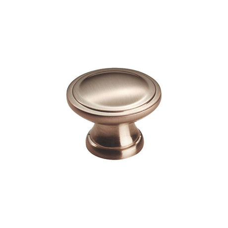 This is an image of a FTD - Shaker Style Knob 29mm - Satin Nickel that is availble to order from T.H Wiggans Architectural Ironmongery in Kendal in Kendal.