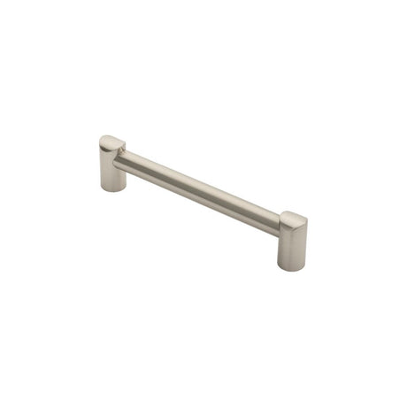 This is an image of a FTD - Bar Handle 160mm - Satin Nickel that is availble to order from T.H Wiggans Architectural Ironmongery in Kendal in Kendal.